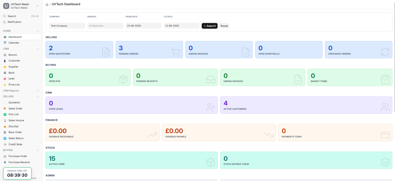 Retail Management System